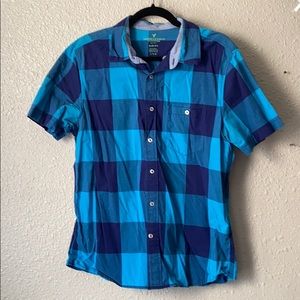 A size large american eagle plaid shirt.